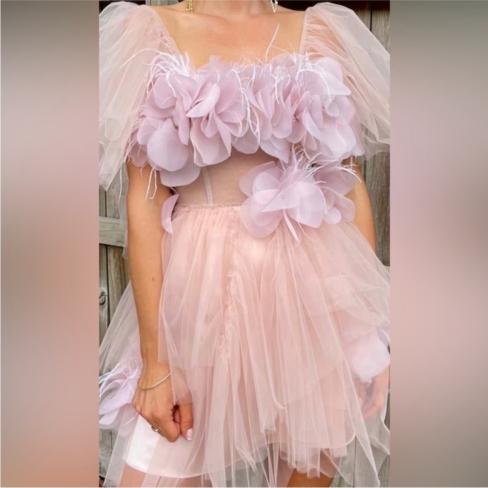 LouLou the brand- Pink Tulle Dress, NWY. SMALL